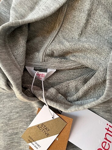 Penti Penti Gri Etiketli Sweatshirt