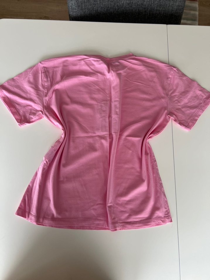 Pembe 90's Girl Baskılı Tişört - Görsel 3