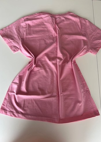 Trendyol Milla Pembe Kısa Kollu Yazılı Tişört - Görsel 4
