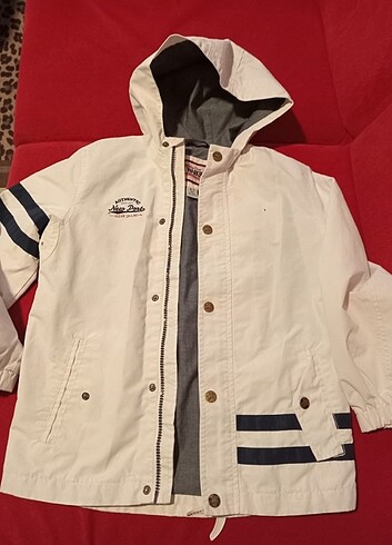 LCW 6,7 yaş kapişonlu yağmurluk ceket - Görsel 7