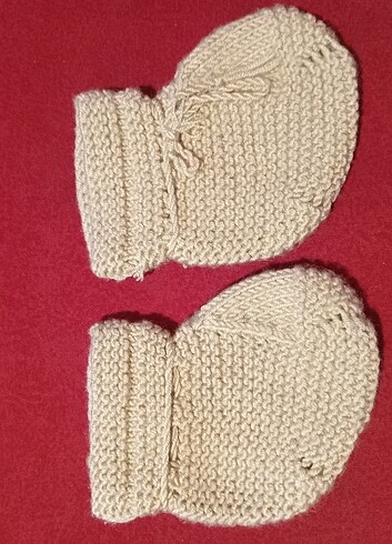 0,1 yaş el örgüsü patik - Görsel 4