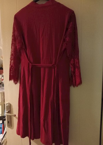 Suwen 40/42 beden Bordo renk sabahlık - Görsel 2