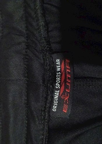 Exuma S beden Siyah Fermuarlı Spor Erkek Şort - Görsel 8