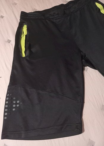 Exuma S beden Siyah Fermuarlı Spor Erkek Şort - Görsel 4