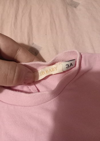 BG 3 yaş,Pembe Uzun Kollu Baskılı Tişört - Görsel 6