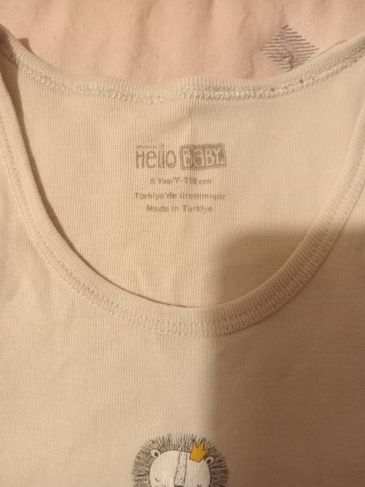 Hello baby 5 yaş Çocuk Atlet - Görsel 3