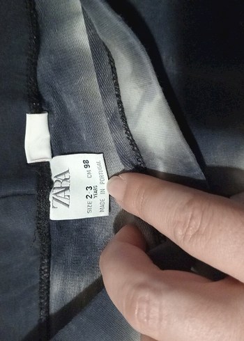 Zara orijinal 2,3 yaş Batik Desenli Tayt - Görsel 6