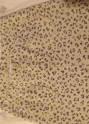 Zara orijinal 3,4 yaş leopar desenli tayt - Görsel 5
