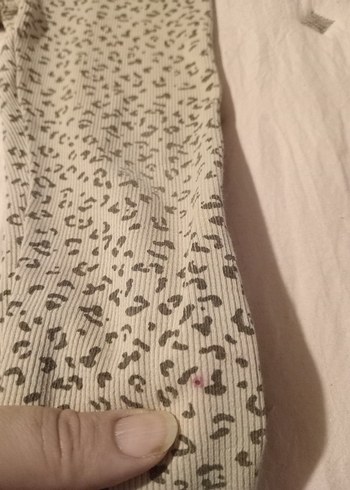 Zara orijinal 3,4 yaş leopar desenli tayt - Görsel 7