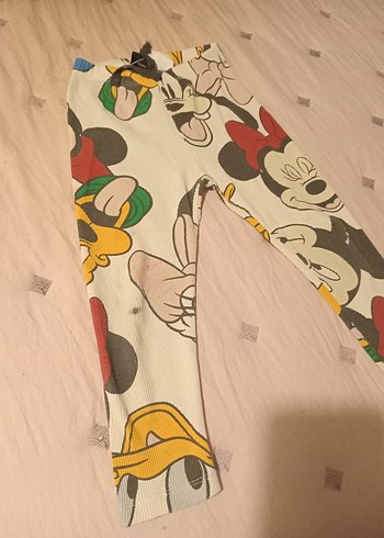 Zara orijinal 2,3 yaş Disney tayt - Görsel 3