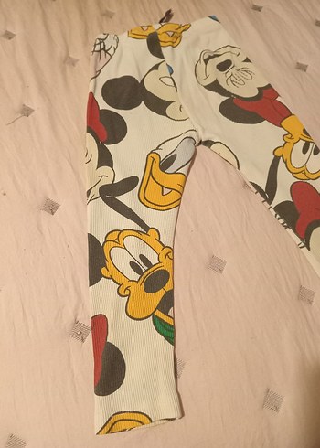 Zara orijinal 2,3 yaş Disney tayt - Görsel 6