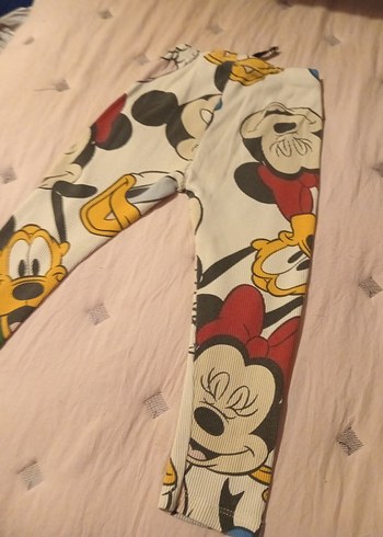 Zara orijinal 2,3 yaş Disney tayt - Görsel 7