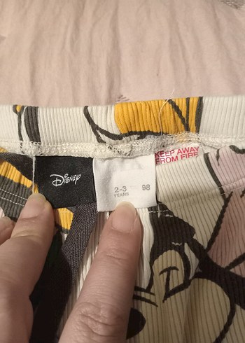 Zara orijinal 2,3 yaş Disney tayt - Görsel 8