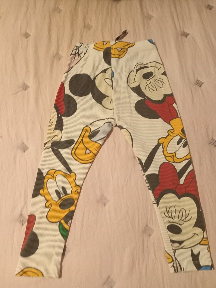 Zara orijinal 2,3 yaş Disney tayt - Görsel 2