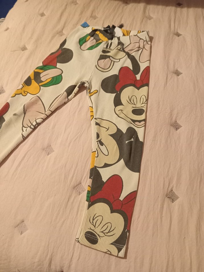 Zara orijinal 2,3 yaş Disney tayt - Görsel 4