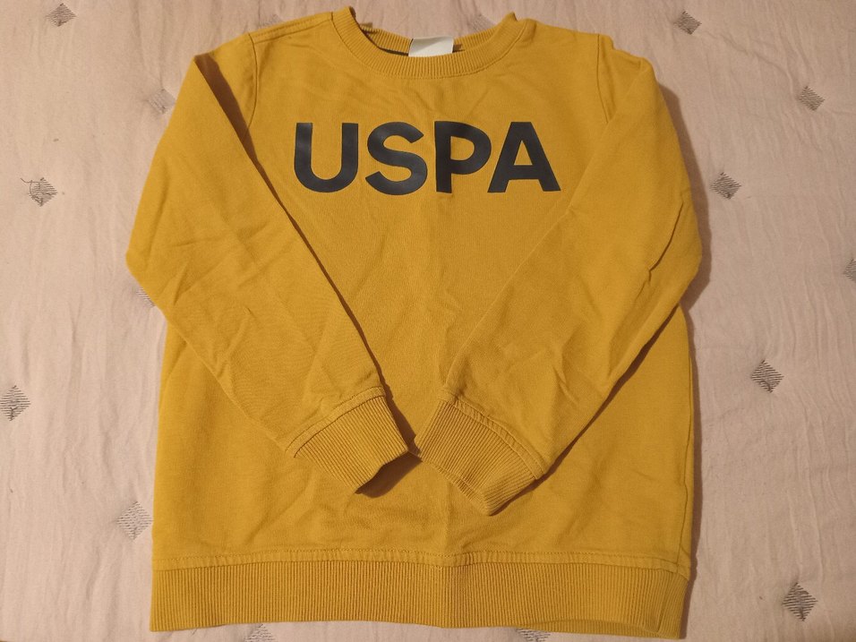 U.S.Polo assn orijinal 5,6 yaş sweatshirt - Görsel 3