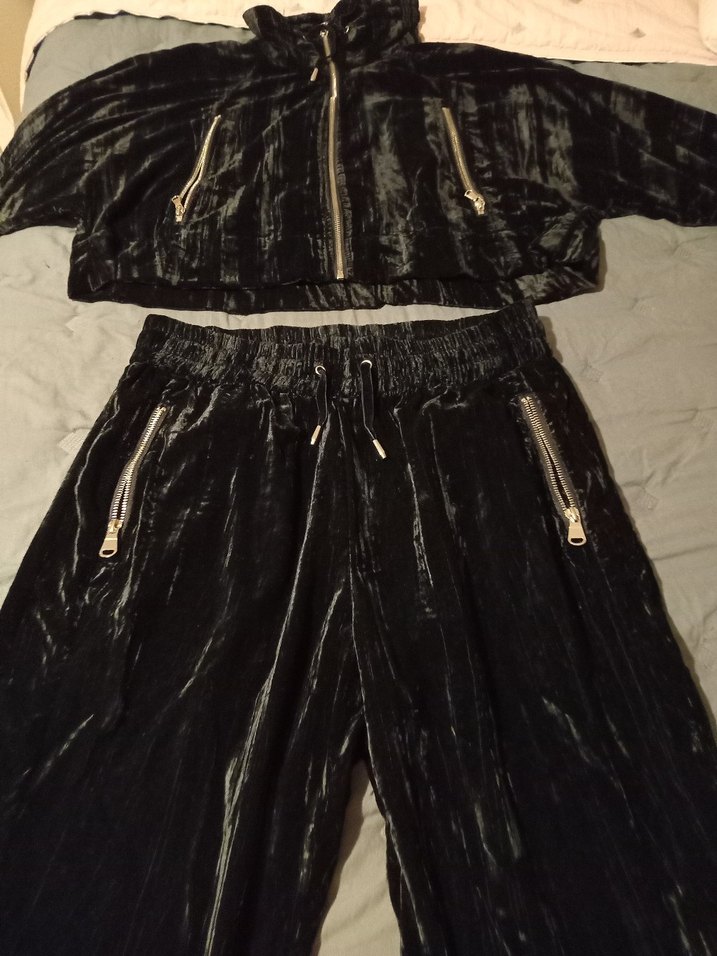 Zara orjinal Kadife takım - Görsel 3