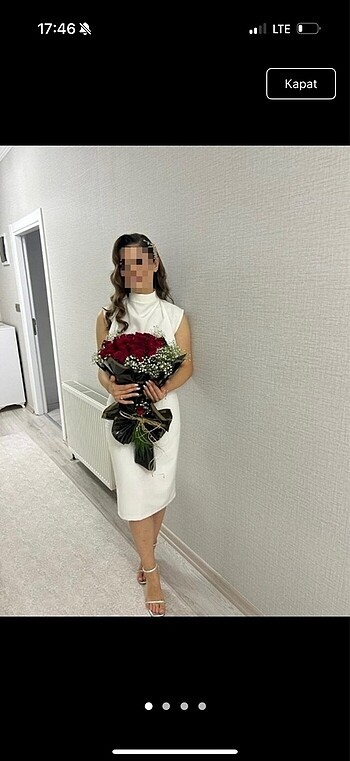 Nikah elbisesi zarif