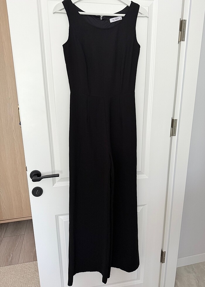 Siyah abiye tulum - Görsel 2