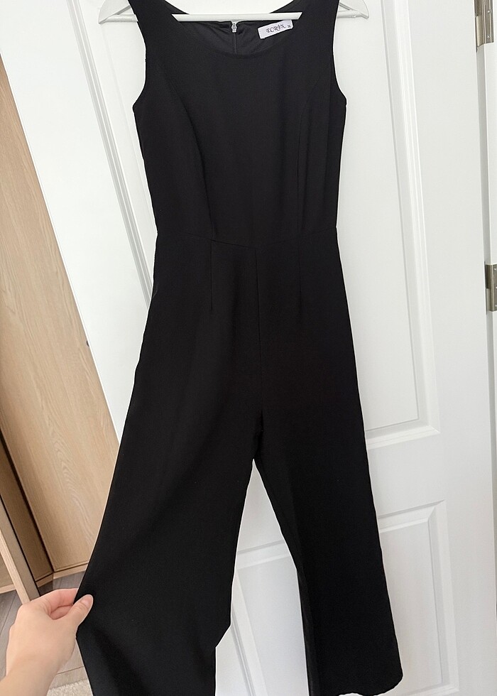 Siyah abiye tulum - Görsel 3