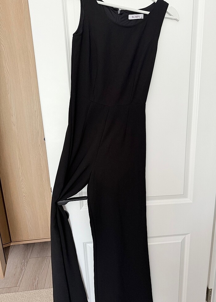 Siyah abiye tulum - Görsel 5