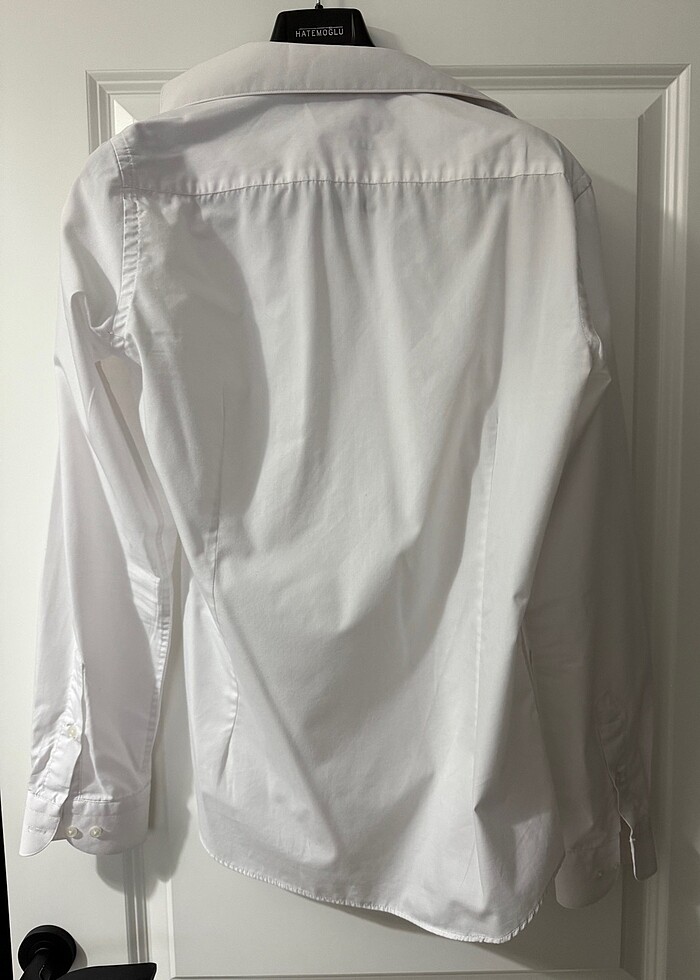 Hatemoğlu beyaz gömlek - Görsel 4