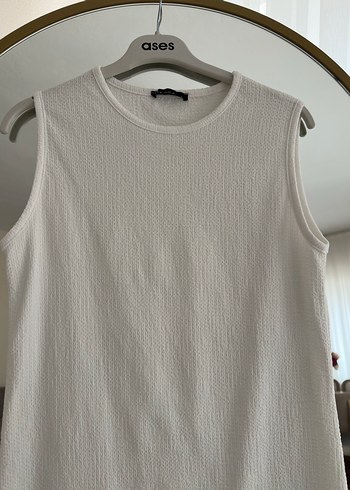 Beyaz tunik içlik - Görsel 2