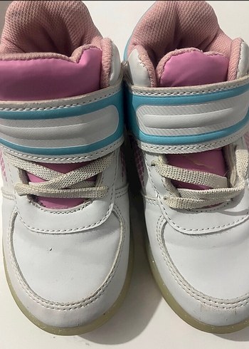 Vicco marka Kız Çocuk Beyaz Spor Ayakkabı Velcro Bantlı - Görsel 2