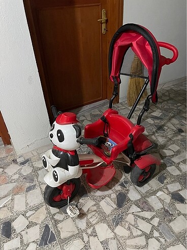 Bisiklet üç teker itmeli