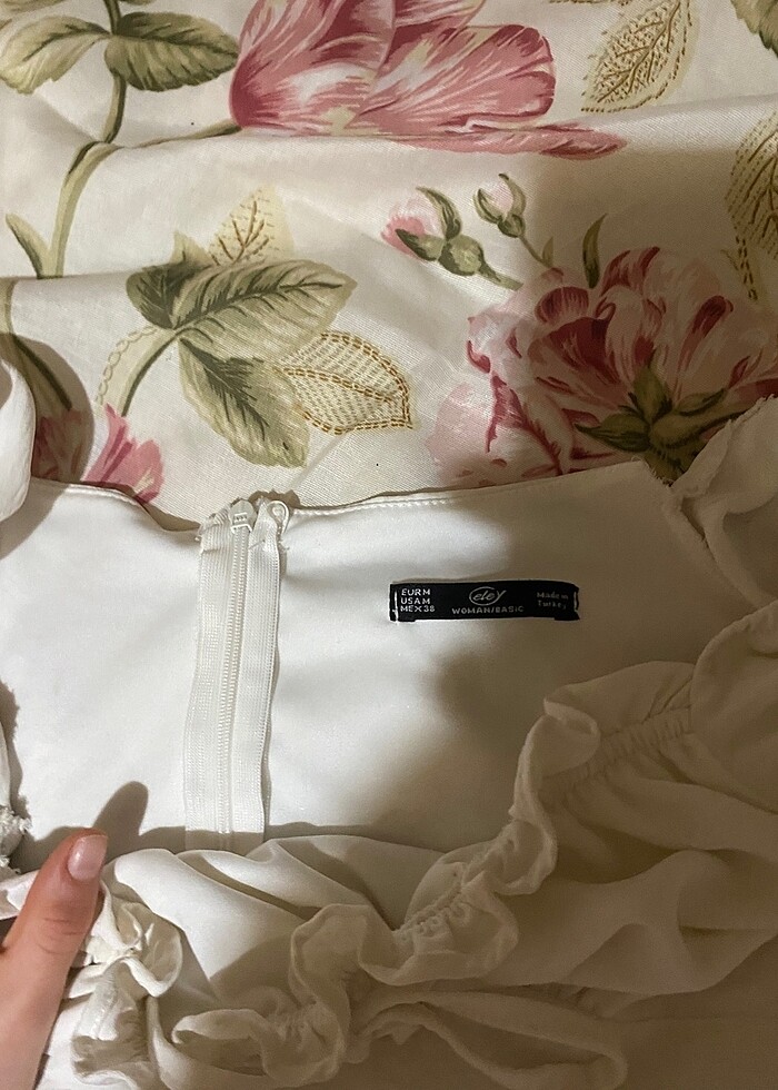 beyaz elbise - Görsel 3