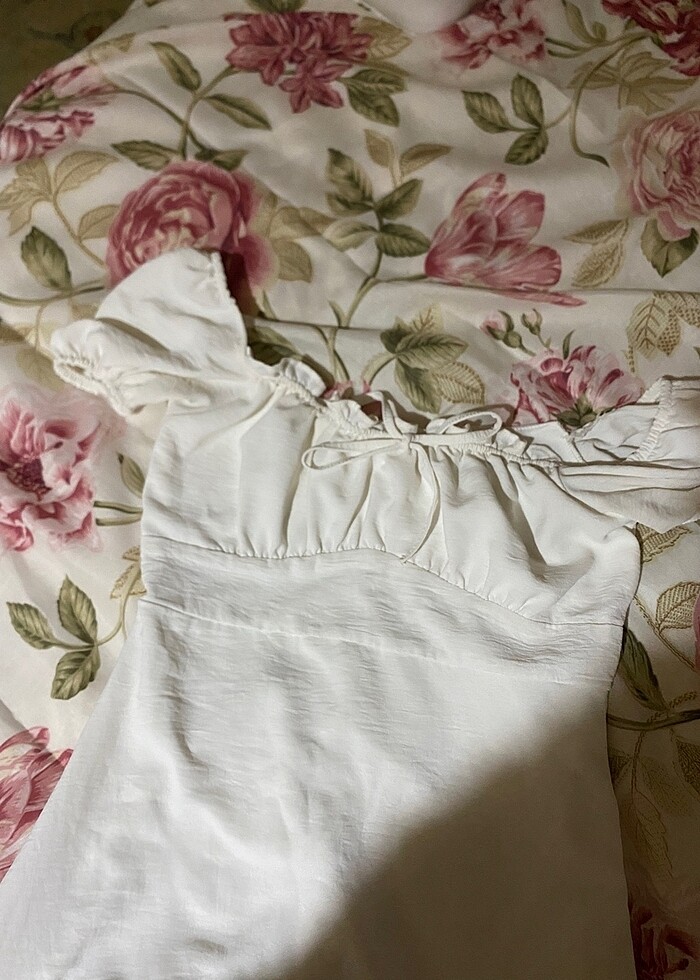 beyaz elbise - Görsel 4