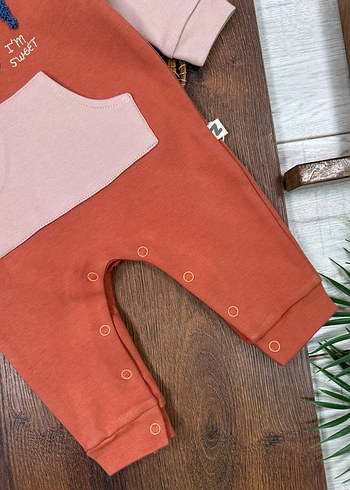 Renkli Baskılı Bebek Erkek Tulum - Görsel 5