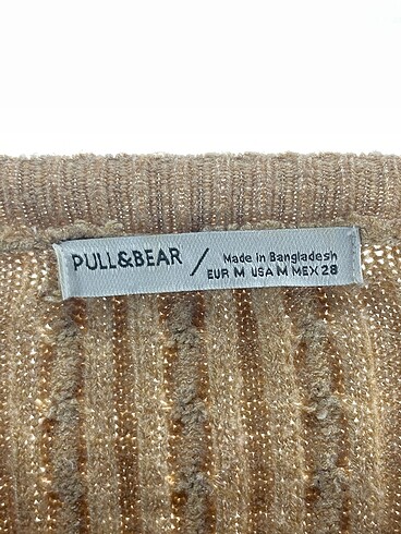 m Beden kahverengi Renk Pull and Bear Kazak / Triko %70 İndirimli.
