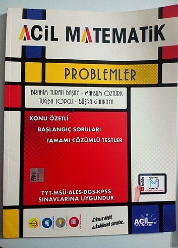 ACİL PROBLEMLER FASİKÜLÜ 