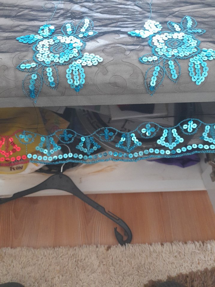 Nakışlı Çok Renkli Bohem Masa Örtüsü - Görsel 5