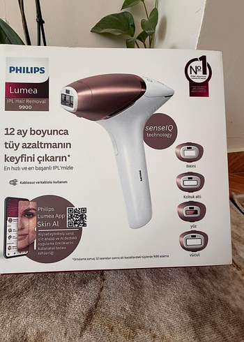Philips Lumea IPL 9900 Lazer Epilasyon Cihazı