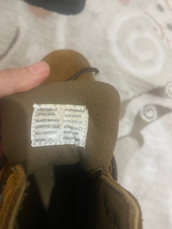 Kahverengi Süet Bot - Görsel 3