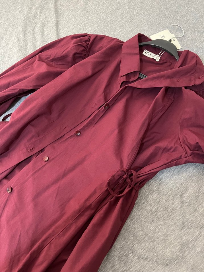 yandan bağlamalı gömlek - Görsel 2