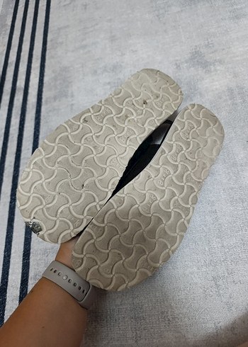 40 Beden Siyah Yılan Desenli Dolgu Topuklu Kadın Sandalet
