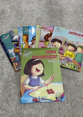 Üçgen yayıncılık 1.sınıf Ben büyünce serisi (10) Kitap