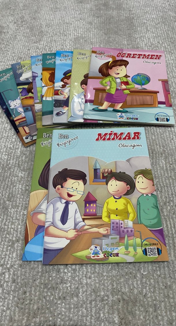 Üçgen yayıncılık 1.sınıf Ben büyünce serisi (10) Kitap - Görsel 3