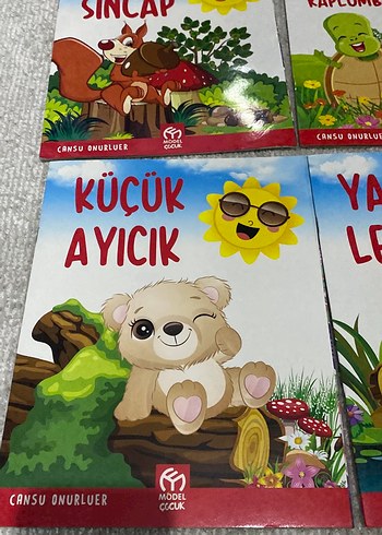 Çocuklar için Eğlenceli Hayvan Hikayeleri Seti - Görsel 4