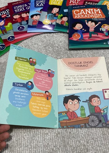 Mavi kirpi Afacan tayfa 1. Sınıf ilk okuma seti (10) Kitap - Görsel 3