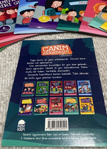 Mavi kirpi Afacan tayfa 1. Sınıf ilk okuma seti (10) Kitap - Görsel 2