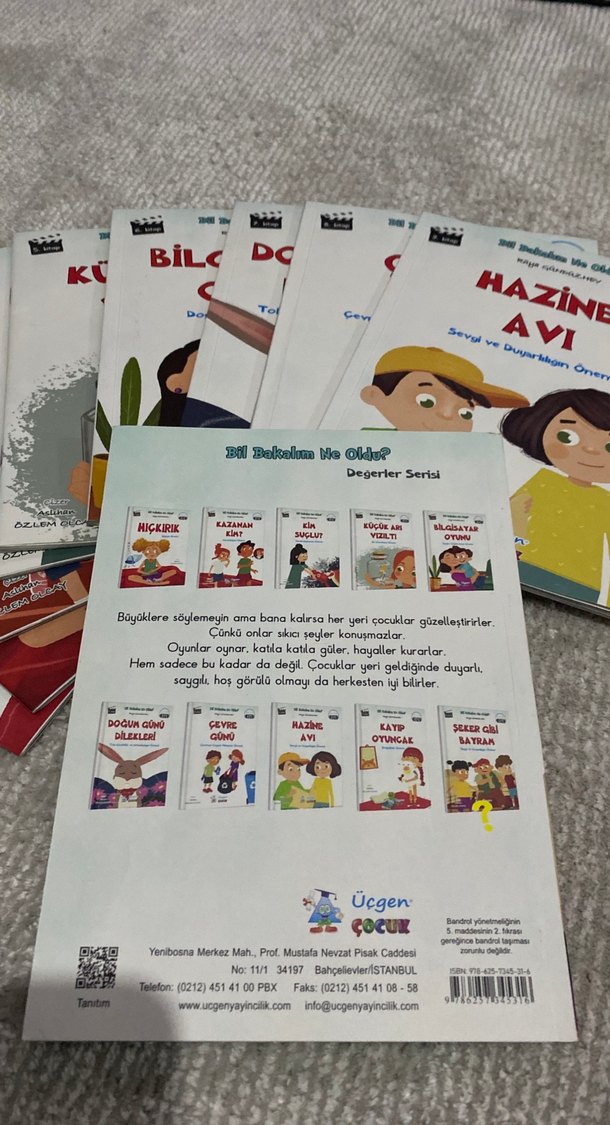 Üçgen çocuk Bil bakalım ne oldu? 1. sınıf (10) lu kitap - Görsel 2