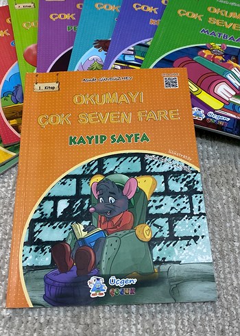 Okumayı çok seven Fare serisi  2. Sınıf   (10) set - Görsel 2