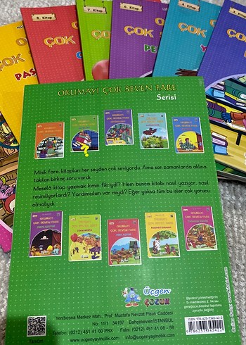 Okumayı çok seven Fare serisi  2. Sınıf   (10) set - Görsel 4