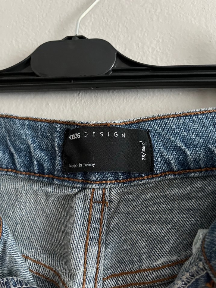 Kadın Mavi Denim Regular Fit Midi Jean - Görsel 2