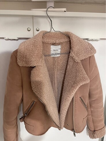 xs Beden pembe Renk BERSHKA CEKET