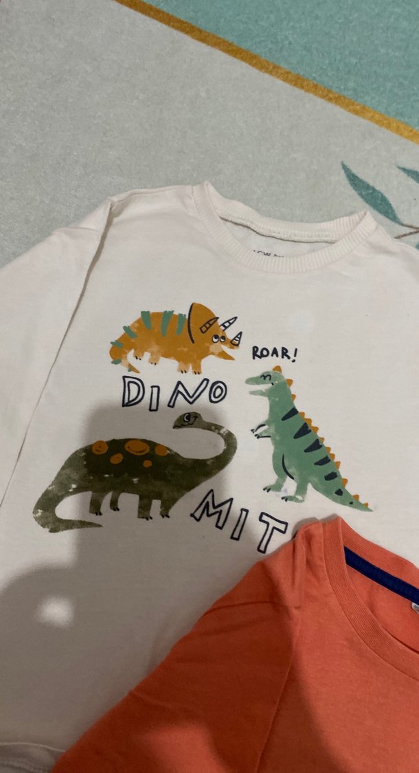 Erkek Çocuk Uzun Kollu Baskılı Tişört - Görsel 3